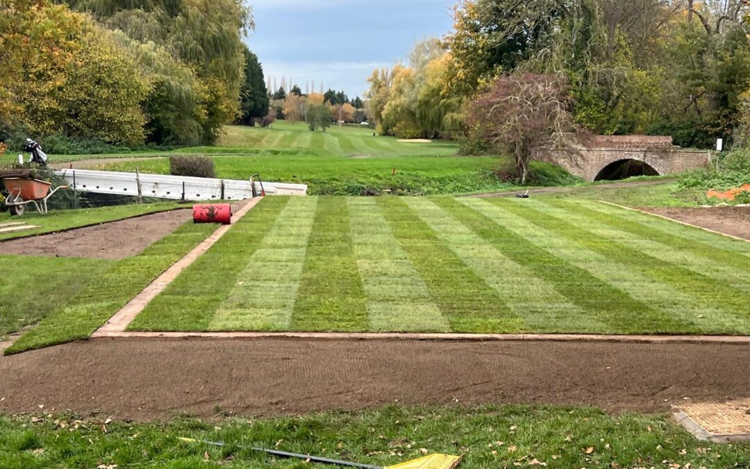 Tee Construction & Bunker Reconstruction | Canonsbrook Golf Course, Harlow